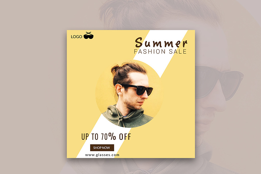 Fashion Sale Instagram Banner in Instagram Templates - product preview 8