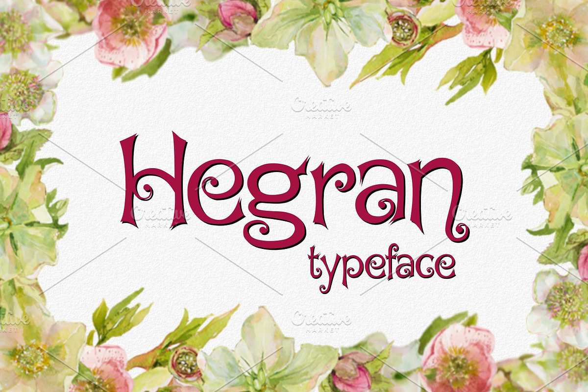 Hegran in Script Fonts - product preview 8