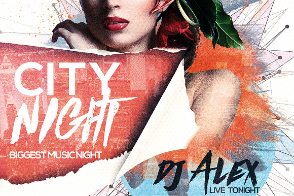 City Club Night  in Flyer Templates - product preview 4