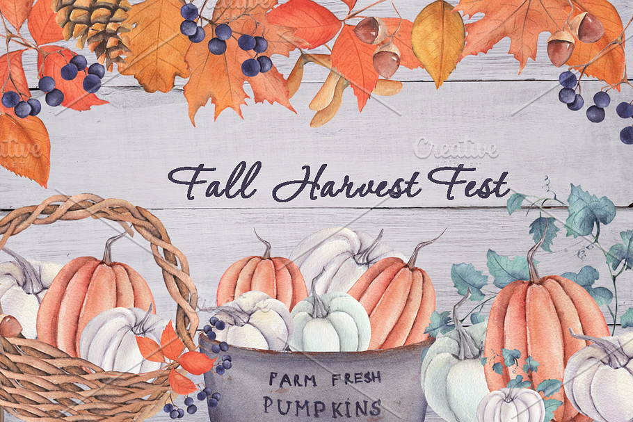  "Fall Harvest Fest” in Graphics - product preview 8
