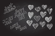 Mothers Day Design Elements