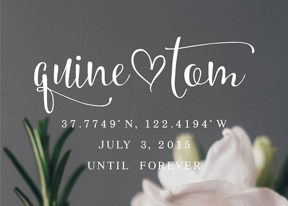 Sifted Wedding Font  in Wedding Fonts - product preview 2