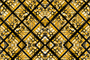 Decorative Geometric Ornate Abstract Pattern