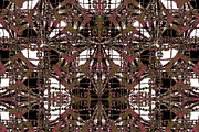 Geometric Ornate Abstract Grunge Pattern