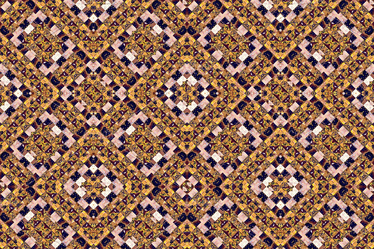 Grunge Mosaic Check Seamless Pattern in Patterns - product preview 8