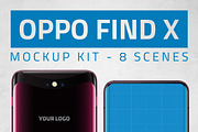 Oppo Find X Kit Mockup