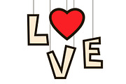 LOVE , Font Type