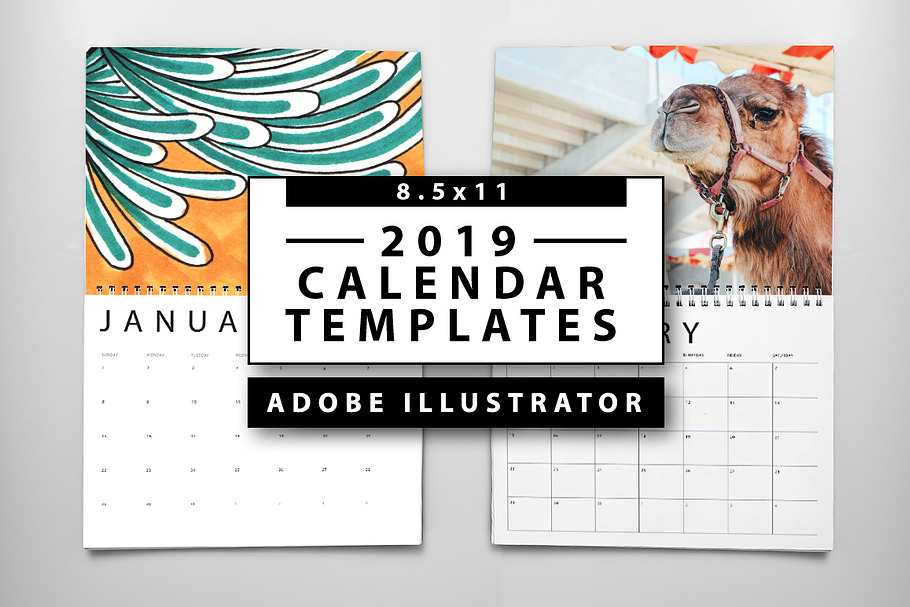 2019 Calendar Templates in Templates - product preview 8