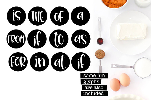 Cupcakes - a Hand Lettered Font in Sans-Serif Fonts - product preview 3