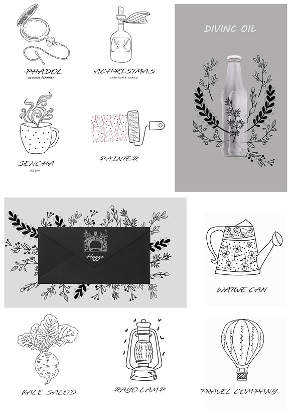 Hygge Clipart Collection in Illustrations - product preview 1