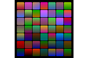 Two-coloured dark gradients