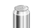 0,33 liter glossy aluminum can