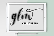 Procreate Brush - Glow Calligraphy