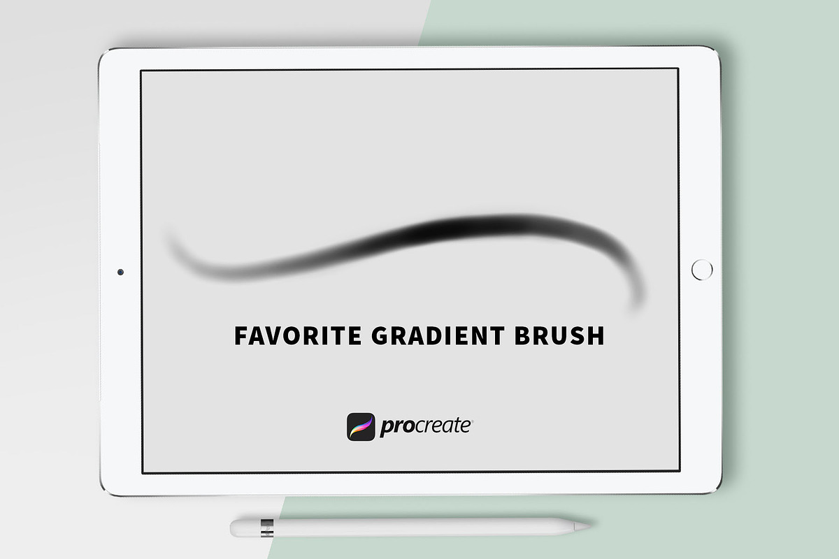 Procreate Brush - Gradient Brush in Photoshop Brushes - product preview 8