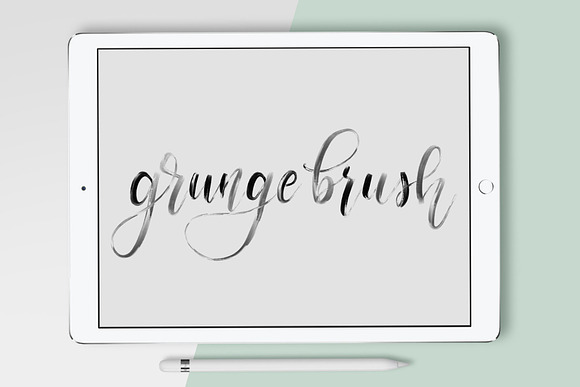 Procreate Brush - Grunge Brush in Photoshop Brushes - product preview 1