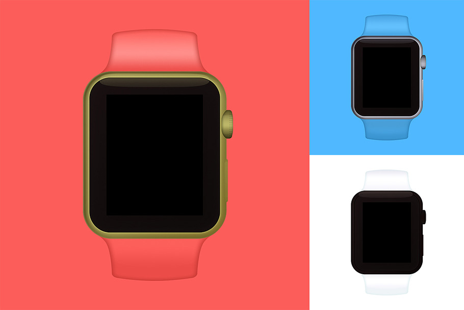 Minimus Apple Watch Mockups in Product Mockups - product preview 8