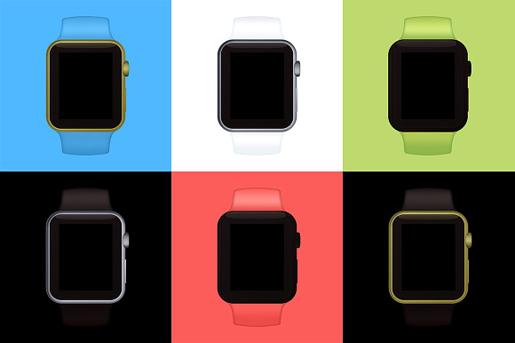Minimus Apple Watch Mockups in Product Mockups - product preview 1