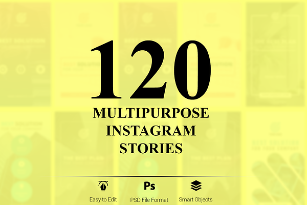120 Instagram Stories Mega Bundle