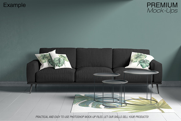 Carpets in Living Room Pack in Product Mockups - product preview 2
