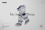 Baby Sweatpants Mockup Set