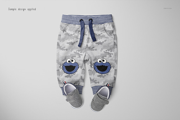 Baby Sweatpants Mockup Set in Product Mockups - product preview 3
