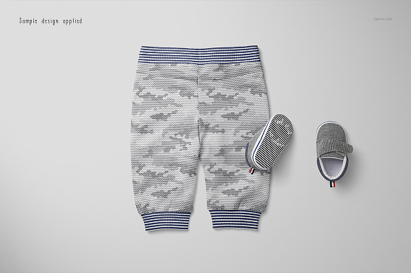 Baby Sweatpants Mockup Set in Product Mockups - product preview 4