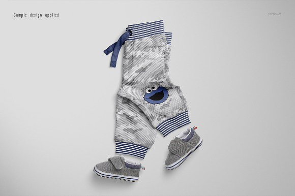 Baby Sweatpants Mockup Set in Product Mockups - product preview 6