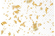 Golden confetti 