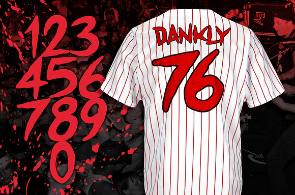 Dankly in Scary Fonts - product preview 4