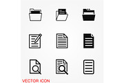 File icon vector