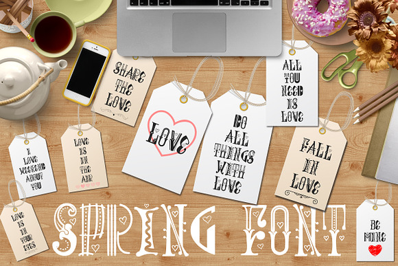 Decorative font - Spring in Blackletter Fonts - product preview 9