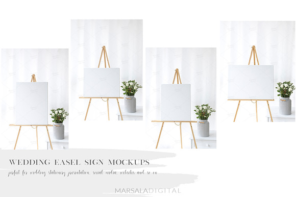 White Wedding Mockup Bundle in Product Mockups - product preview 5