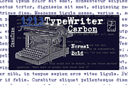 1913 Typewriter Carbon Set OTF