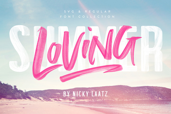 Summer Loving Font Collection in Display Fonts - product preview 40