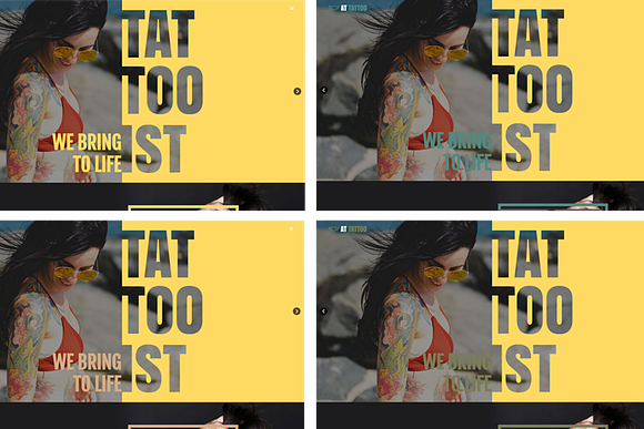 AT Tattoo – Joomla tattoo template in Joomla Themes - product preview 1