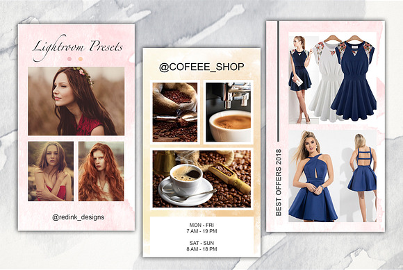 Animated Stories & Lettering. in Instagram Templates - product preview 8