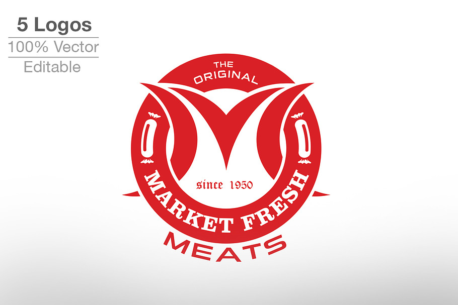 Market Fresh Meat Logo