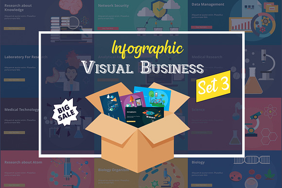 Visual Business PowerPoint Set 3 in PowerPoint Templates - product preview 8