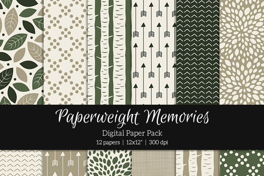 Patterned Paper - Woodland Dream