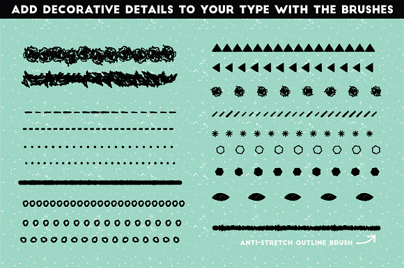 The Hand-drawn Pencil Type Tool Kit in Photoshop Layer Styles - product preview 10
