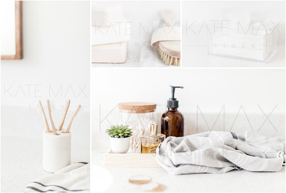 Modern Bath Stock Photo Bundle in Mockup Templates - product preview 1
