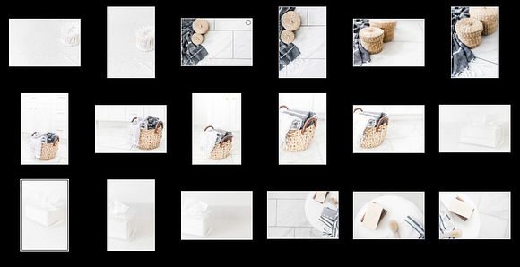 Modern Bath Stock Photo Bundle in Mockup Templates - product preview 3