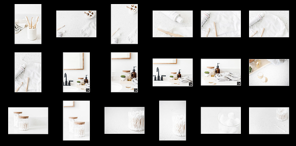 Modern Bath Stock Photo Bundle in Mockup Templates - product preview 4