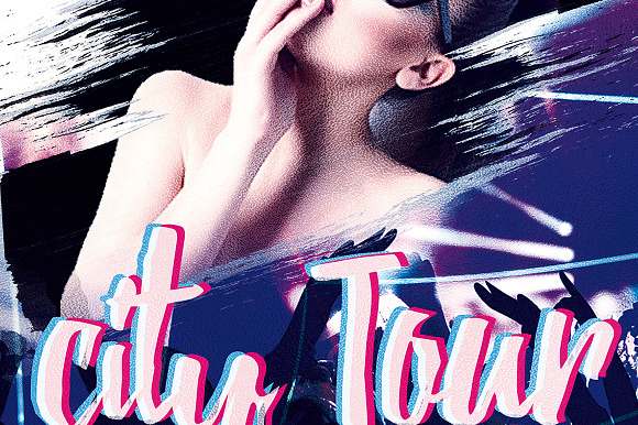 City Tour Night 4 in Flyer Templates - product preview 4