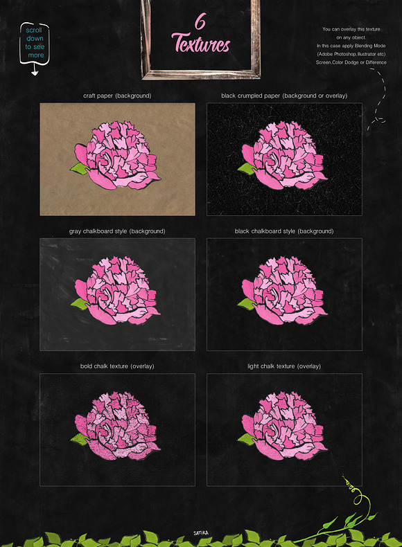 Flowers and jars clipart collection in Illustrations - product preview 8