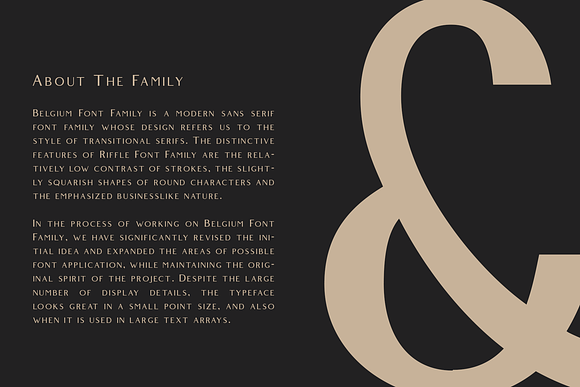 Belgium Font Family in Sans-Serif Fonts - product preview 1