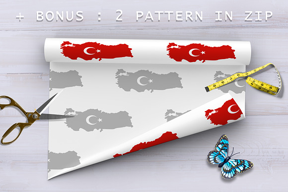 Turkey travel icons set in flat   in Graphics - product preview 2