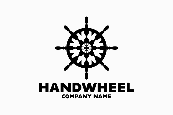 Handwheel Sail Logo in Logo Templates - product preview 1