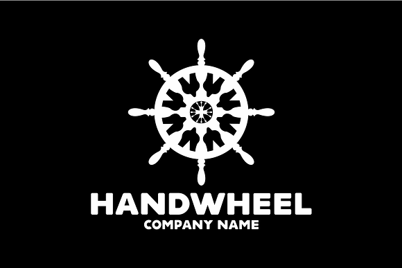 Handwheel Sail Logo in Logo Templates - product preview 2