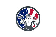 American Handyman USA Flag Icon